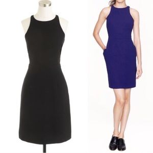 J. Crew Cutaway Crepe Dress